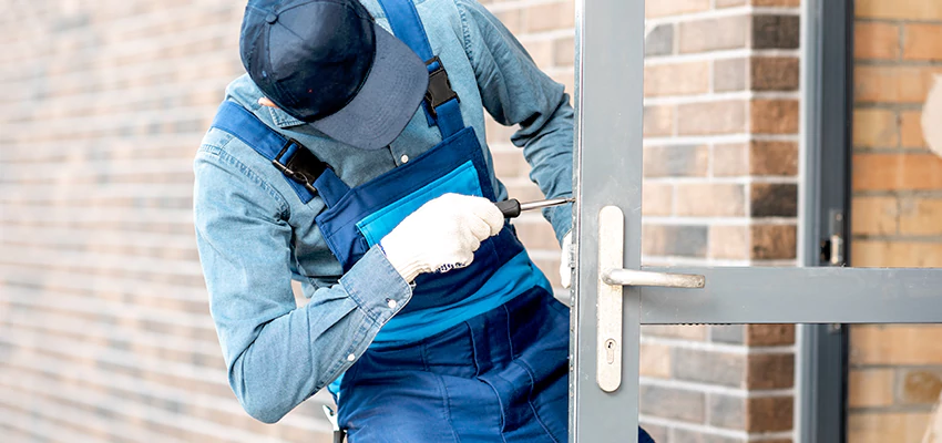 Pivot Storefront Door Locks Installation in Greenacres, California